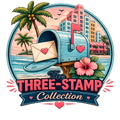 Postmarked In The 305 -  The Three-Stamp Collection